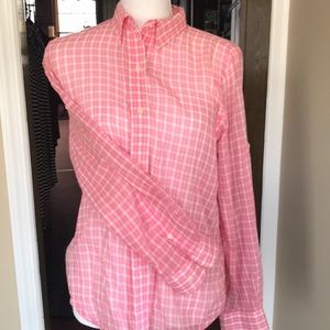 Ralph Lauren Checkerboard Blouse